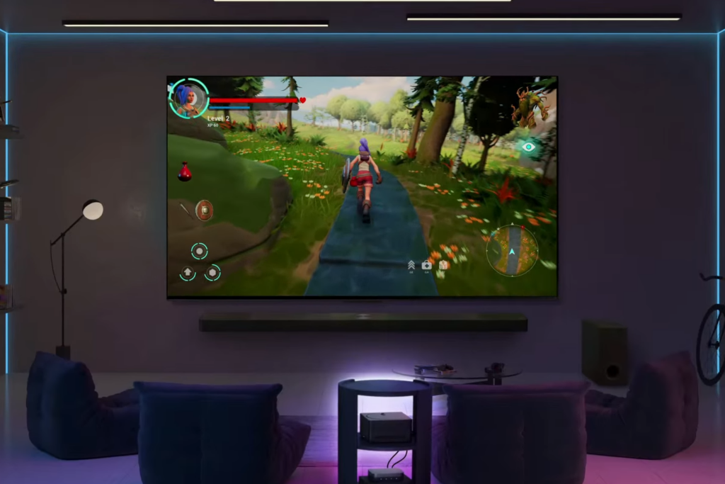LG QNED evo AI Mini LED de 100 pulgadas