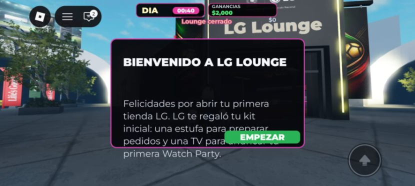 LG GOAT Lounge Tycoon