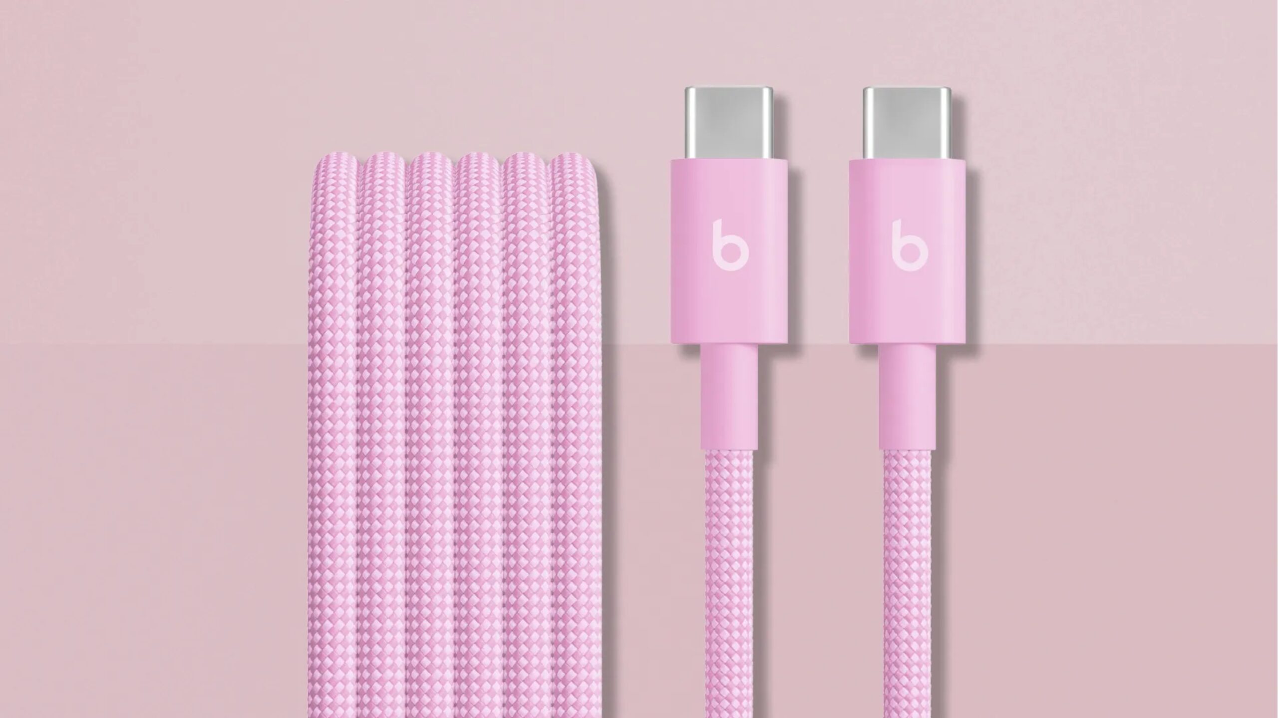 Beats cables de carga Power Pink