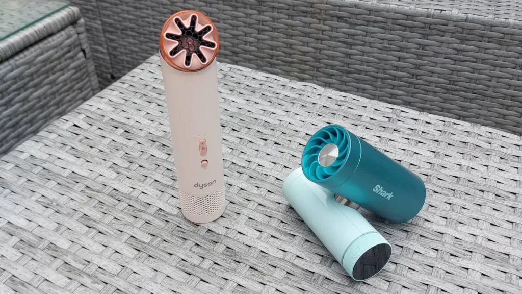 Dyson HushJet Mini Cool vs Shark ChillPill