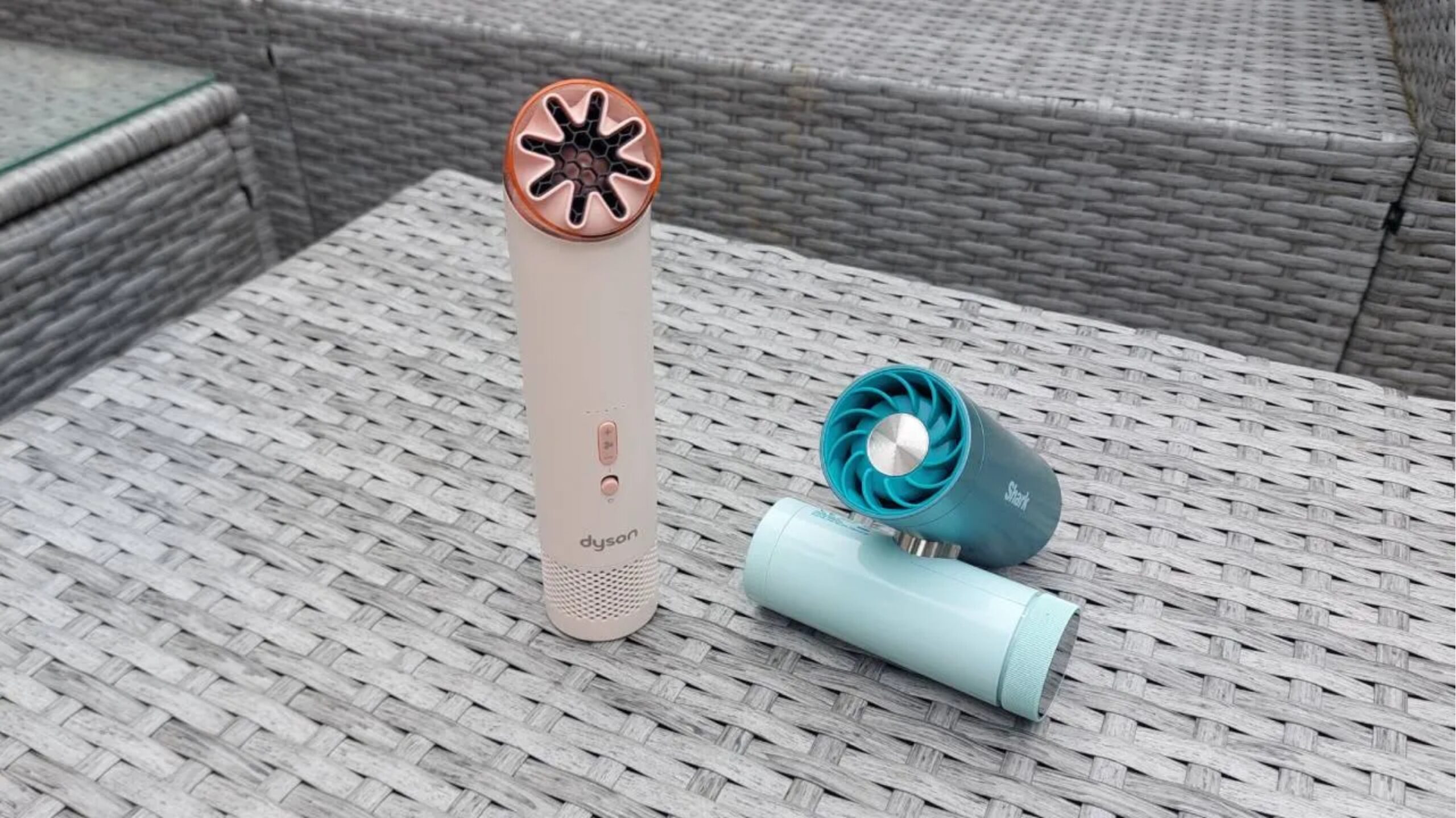 Dyson HushJet Mini Cool vs Shark ChillPill