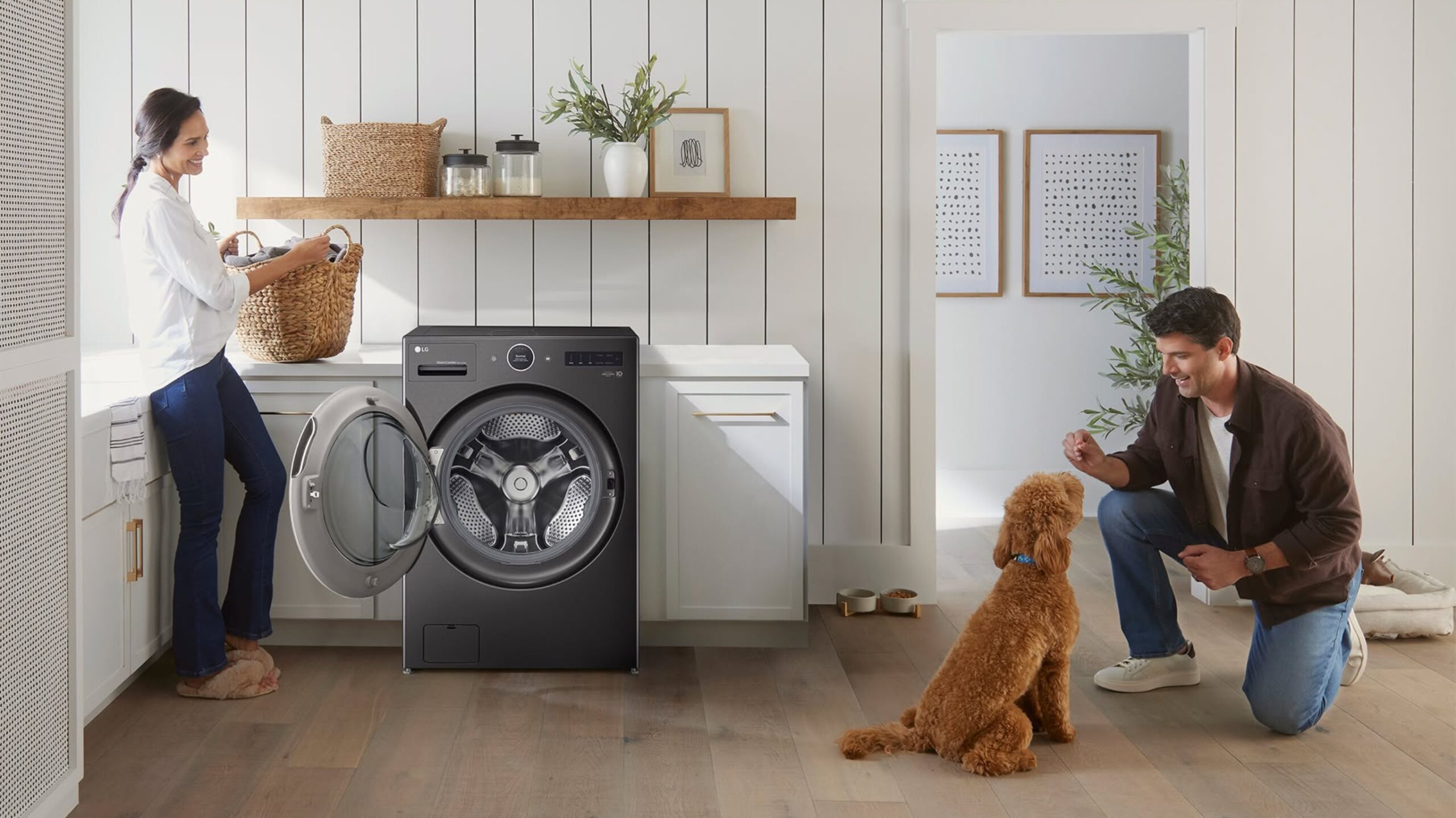 LG limpieza en casa con mascota