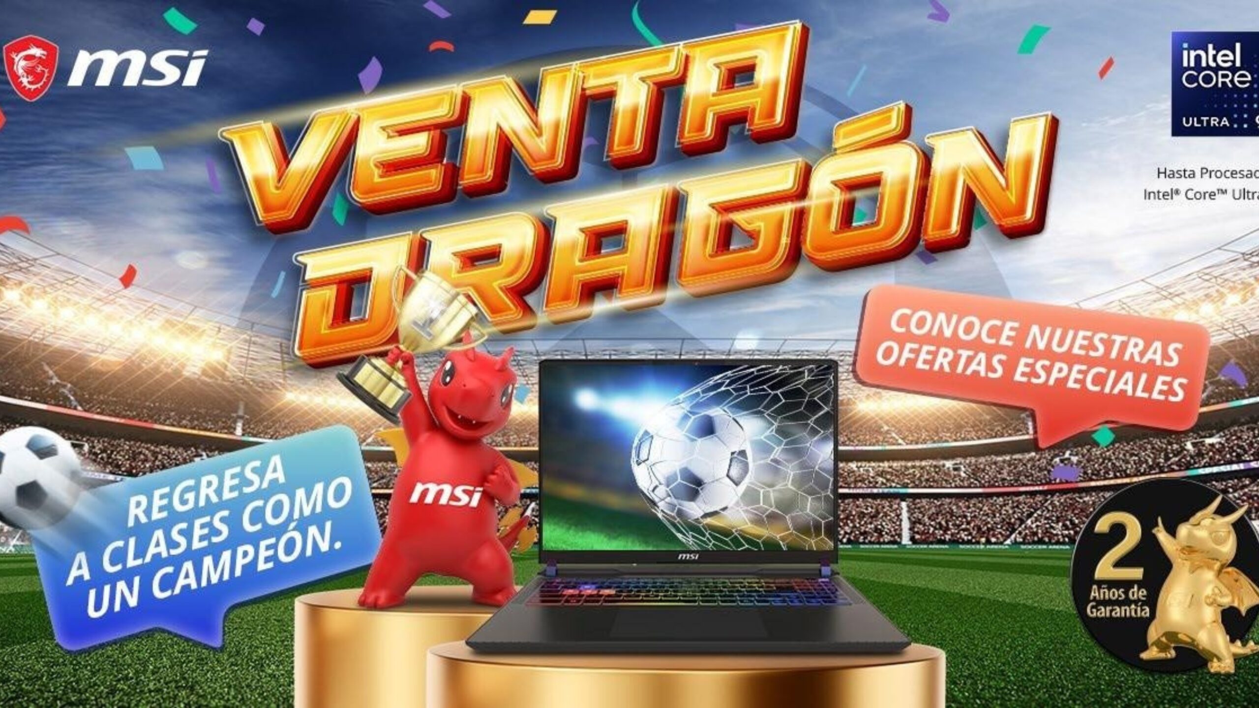MSI laptops Venta Dragón 2026
