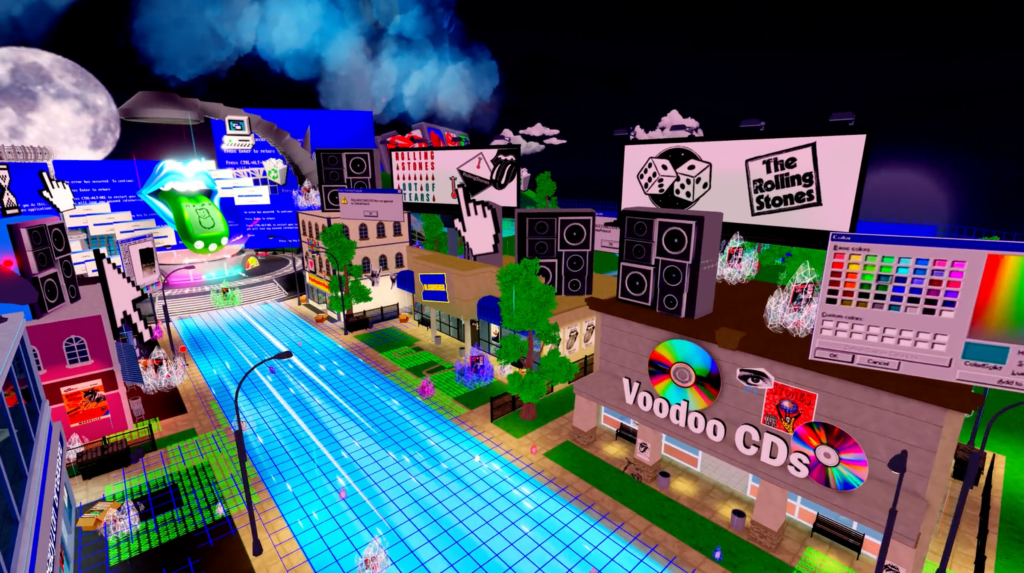 The Rolling Stones en Roblox