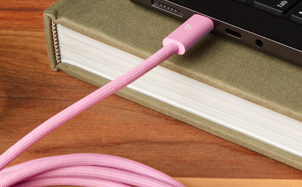 Beats cables de carga Power Pink