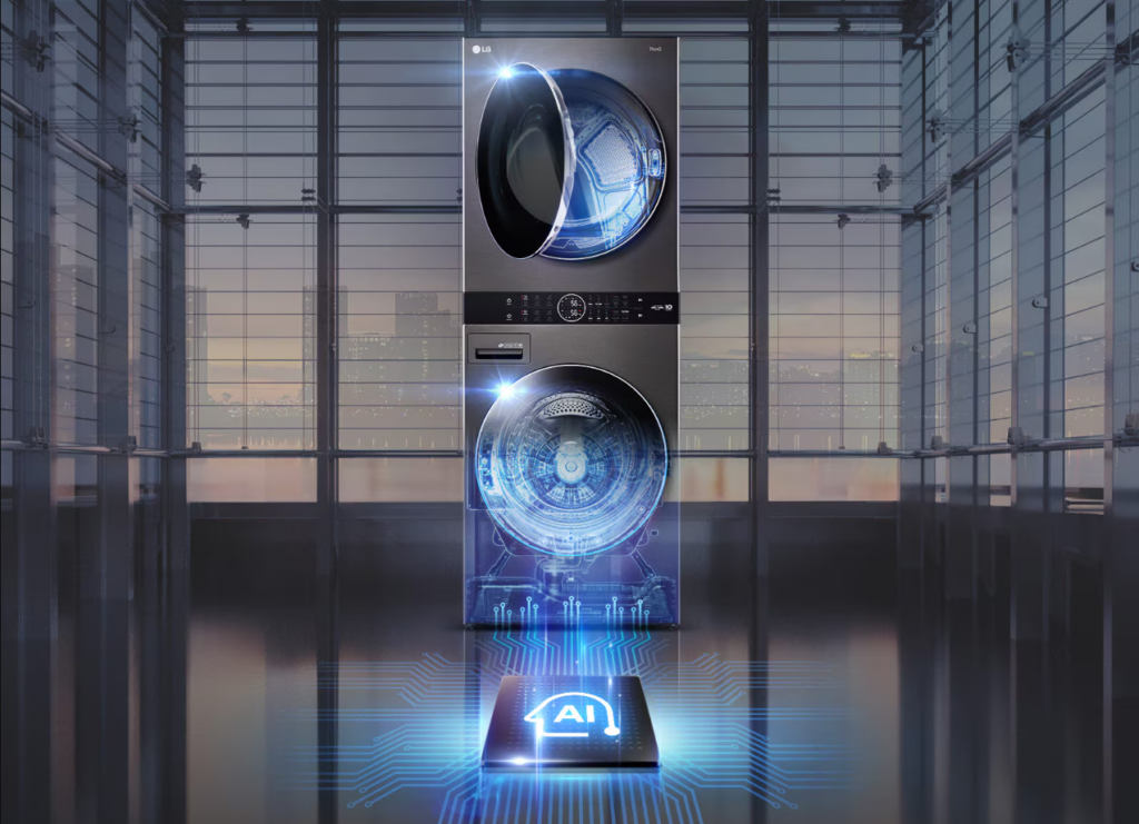 LG WashTower con AI