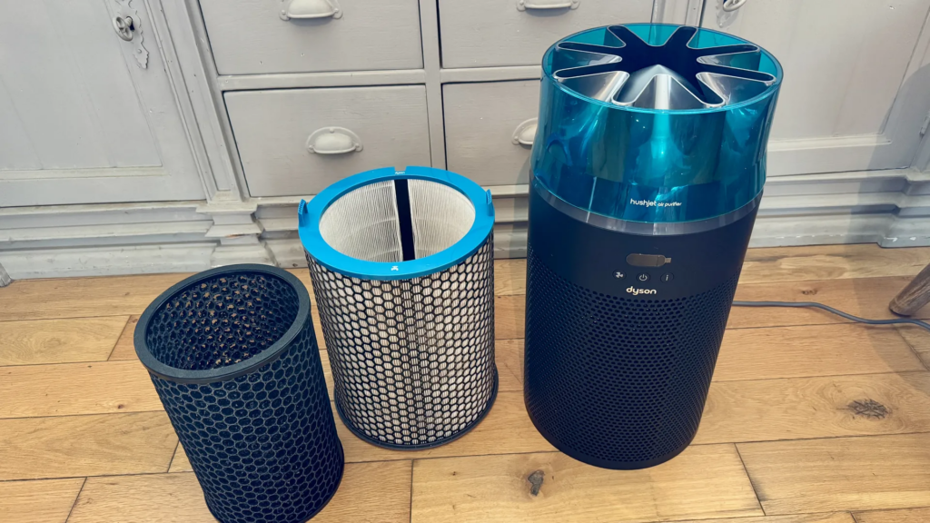 Purificador compacto Dyson HushJet HJ10