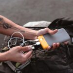 power bank en un vuelo