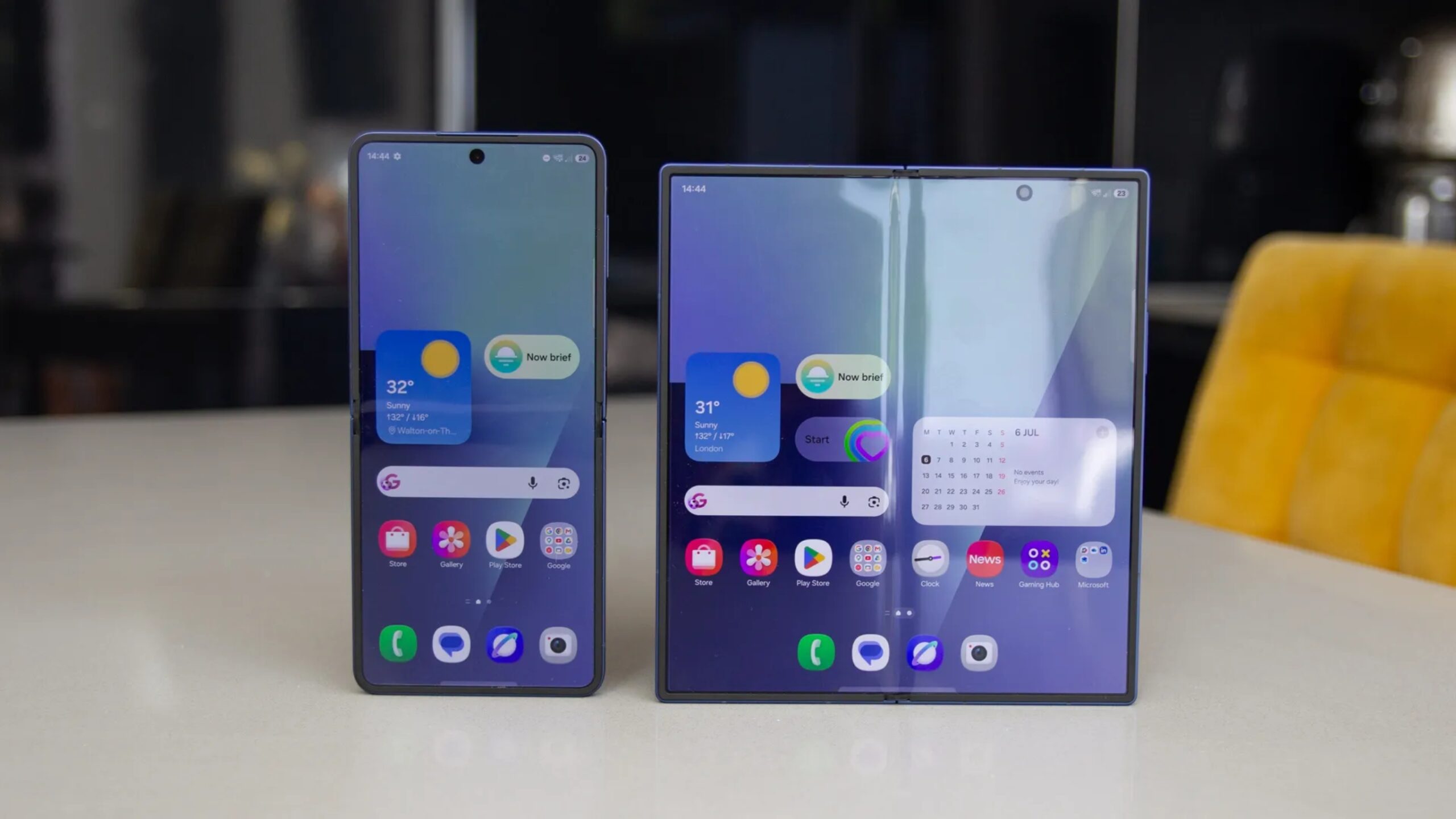smartphones plegables | Samsung