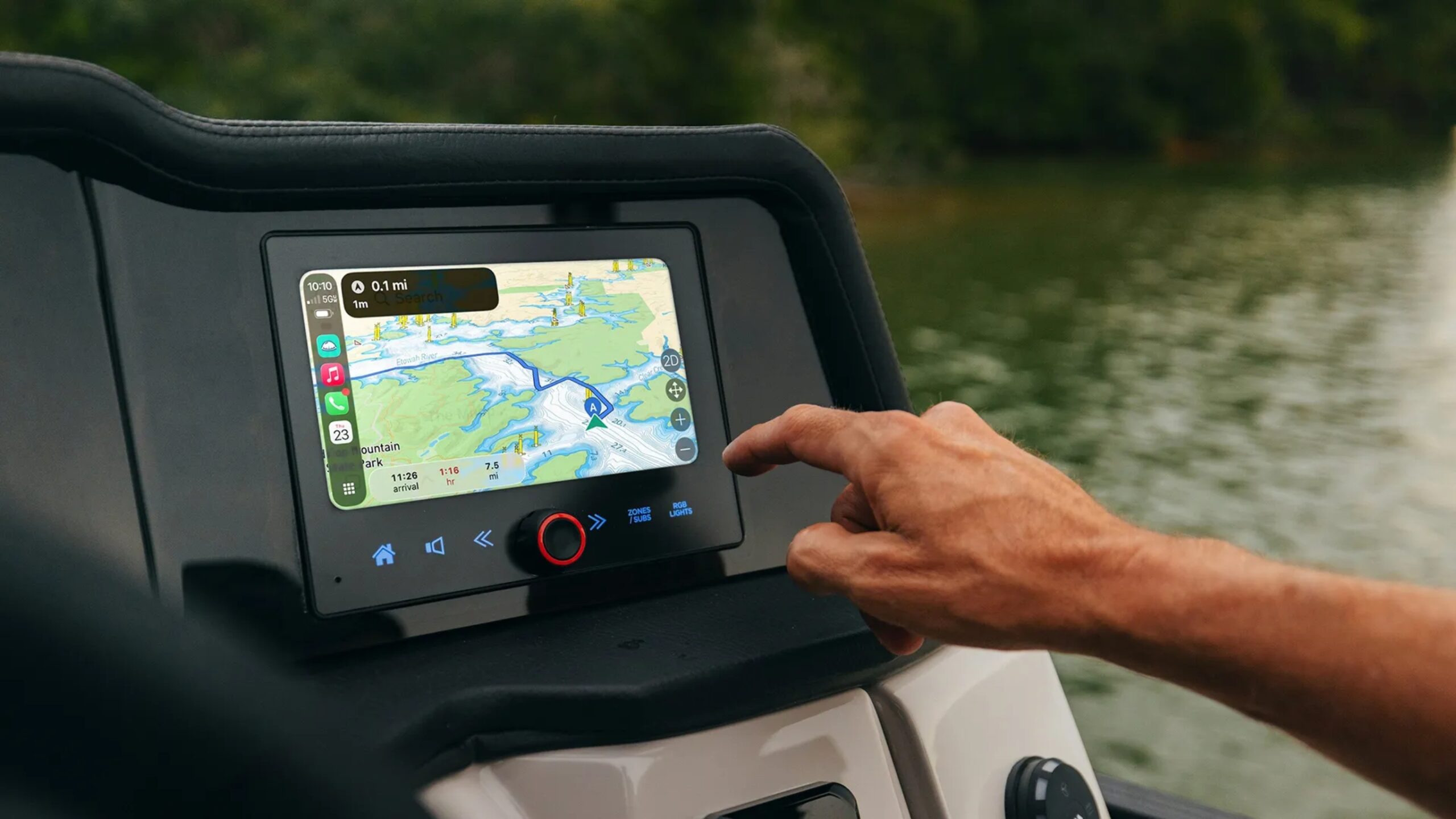 Apple CarPlay vías navegables