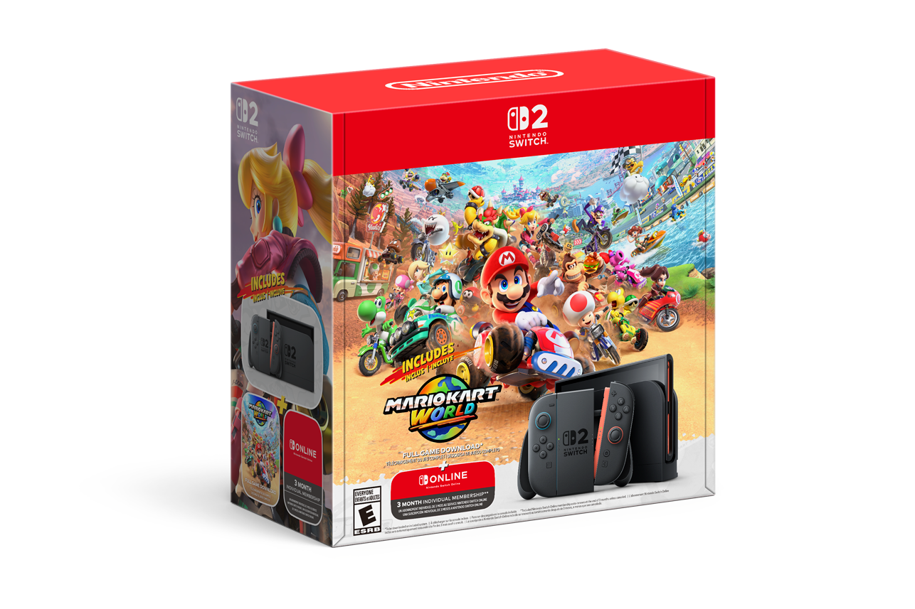 Nintendo Switch 2 + Mario Kart World Bundle