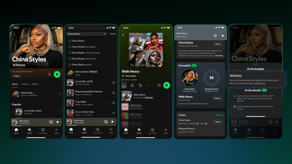 Spotify AI Persona