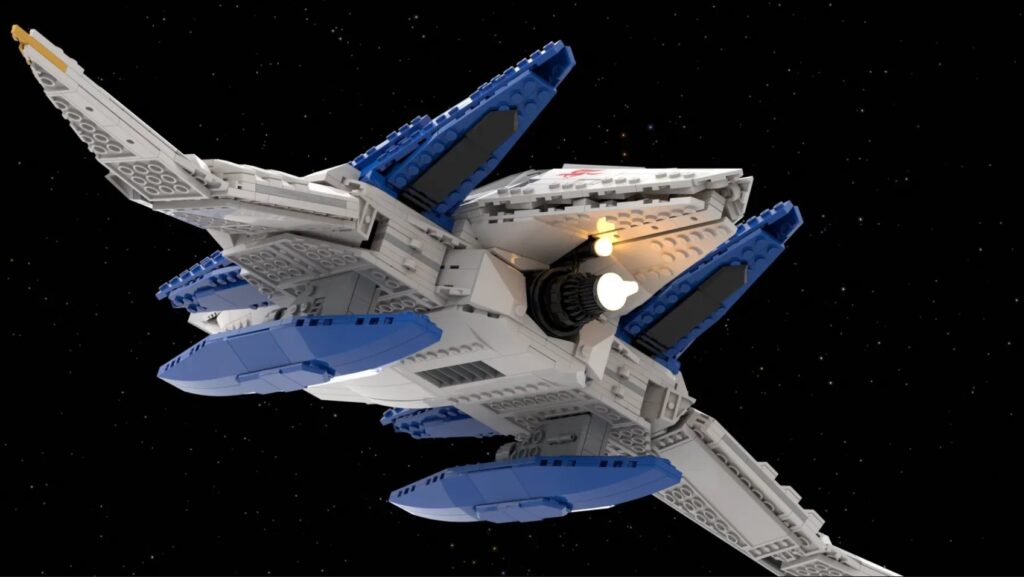LEGO Arwing de Star Fox