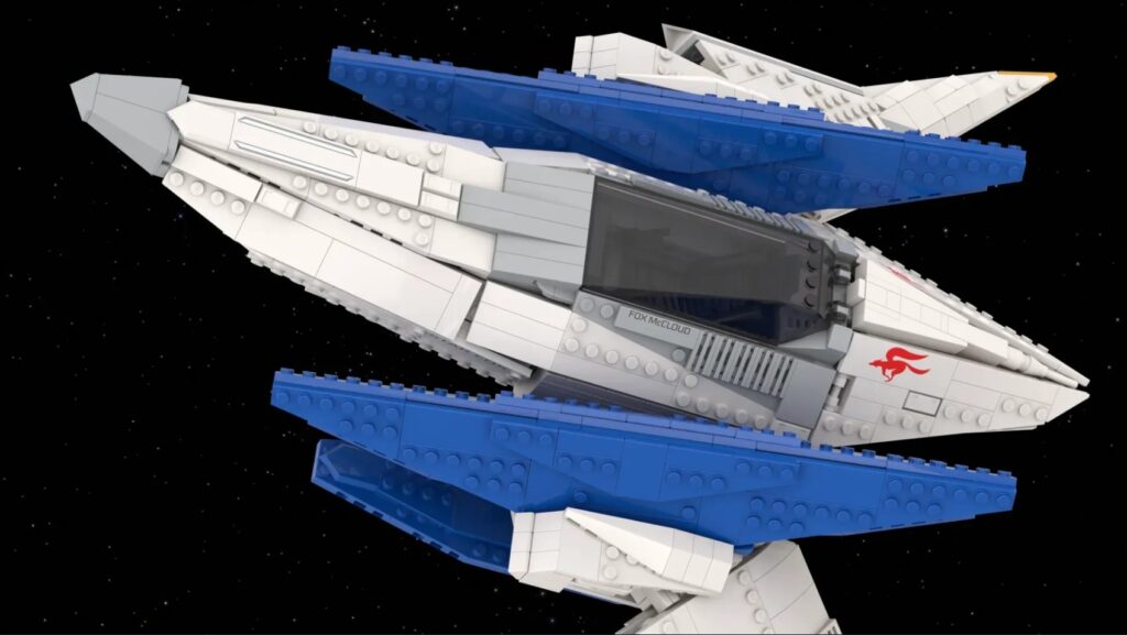LEGO Arwing de Star Fox