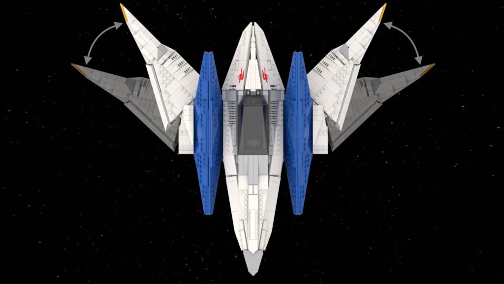 LEGO Arwing de Star Fox