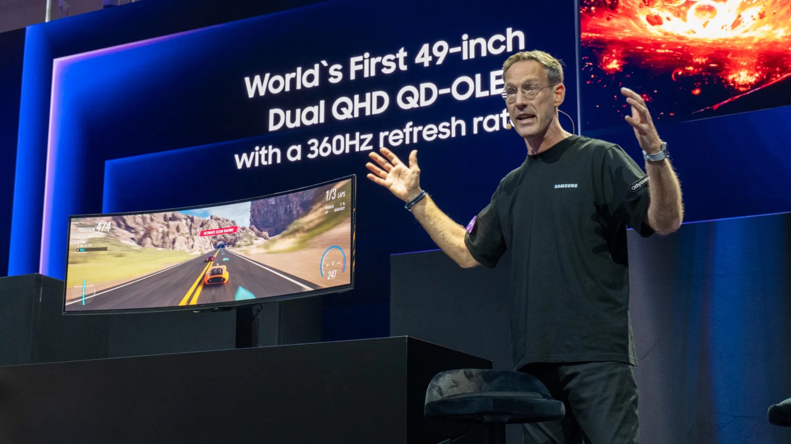 Samsung monitores Gamescom