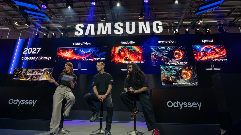 Samsung monitores Gamescom