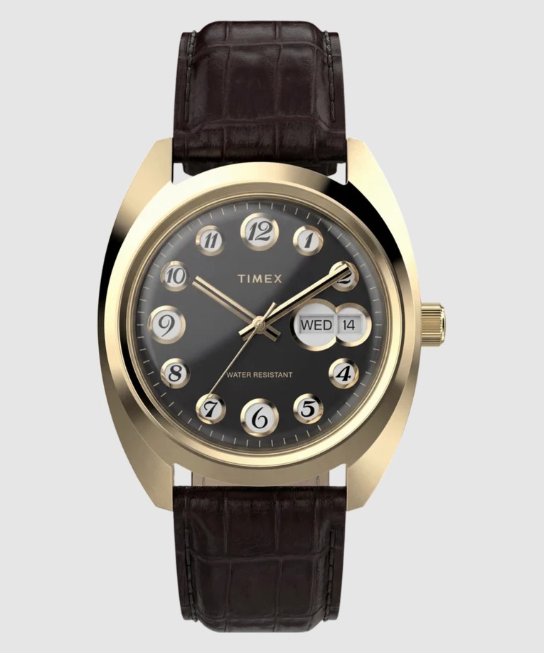 reedición del Timex 1976 con dial giratorio