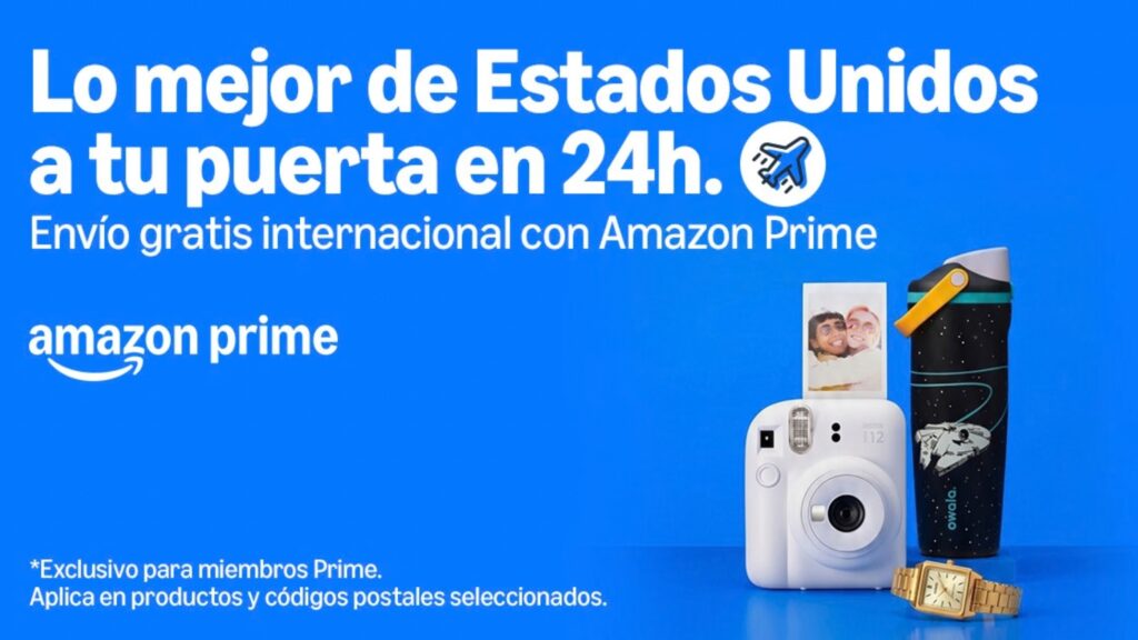 Amazon entregas desde Estados Unidos