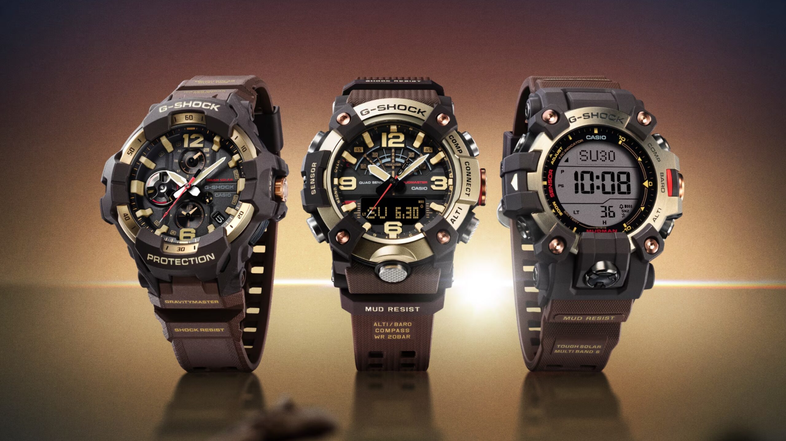 Casio G-Shock Master of G Horizon Gold