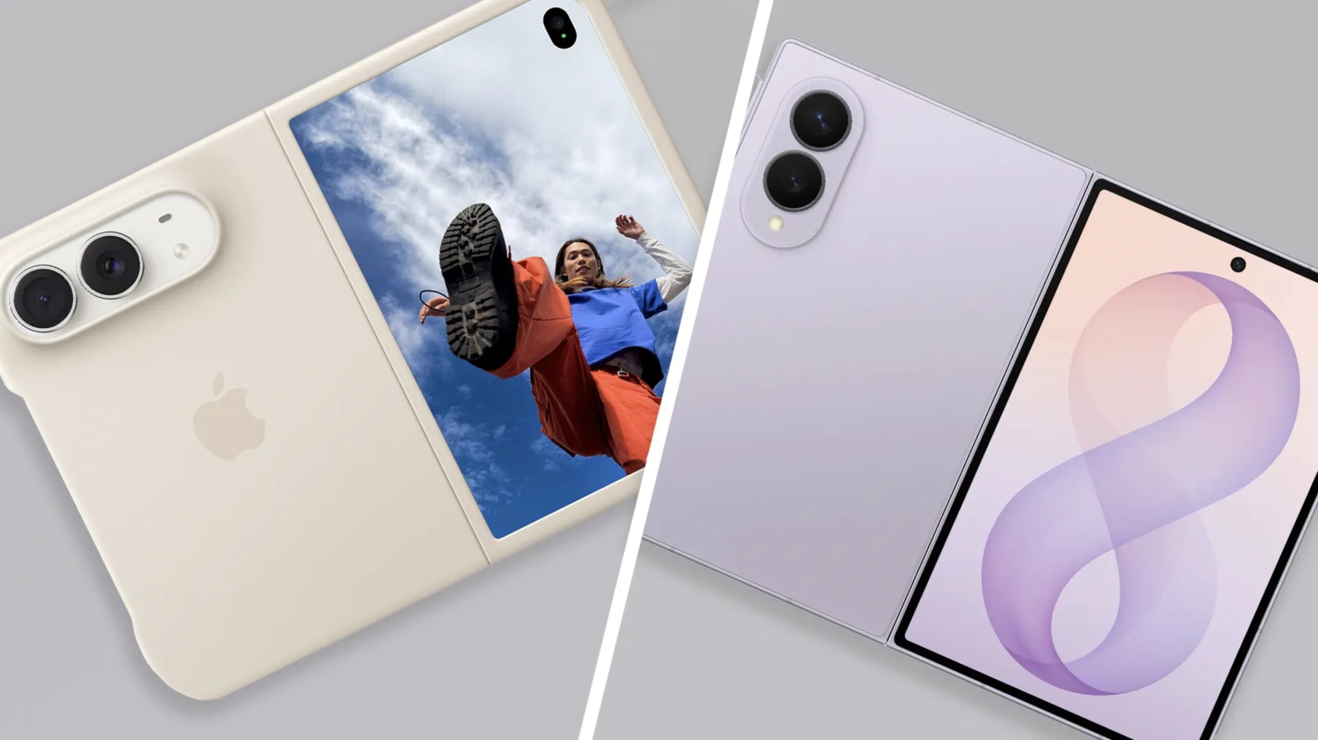Galaxy Z Fold 8 - iPhone Duo