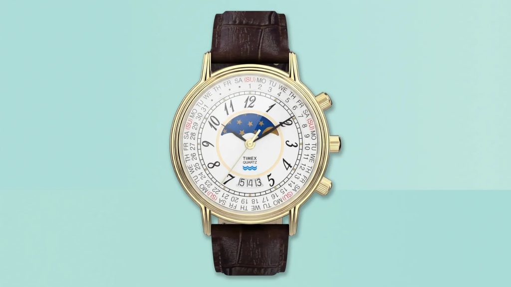 Reedición del Timex 1990 con fase lunar
