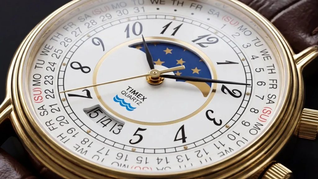 Reedición del Timex 1990 con fase lunar