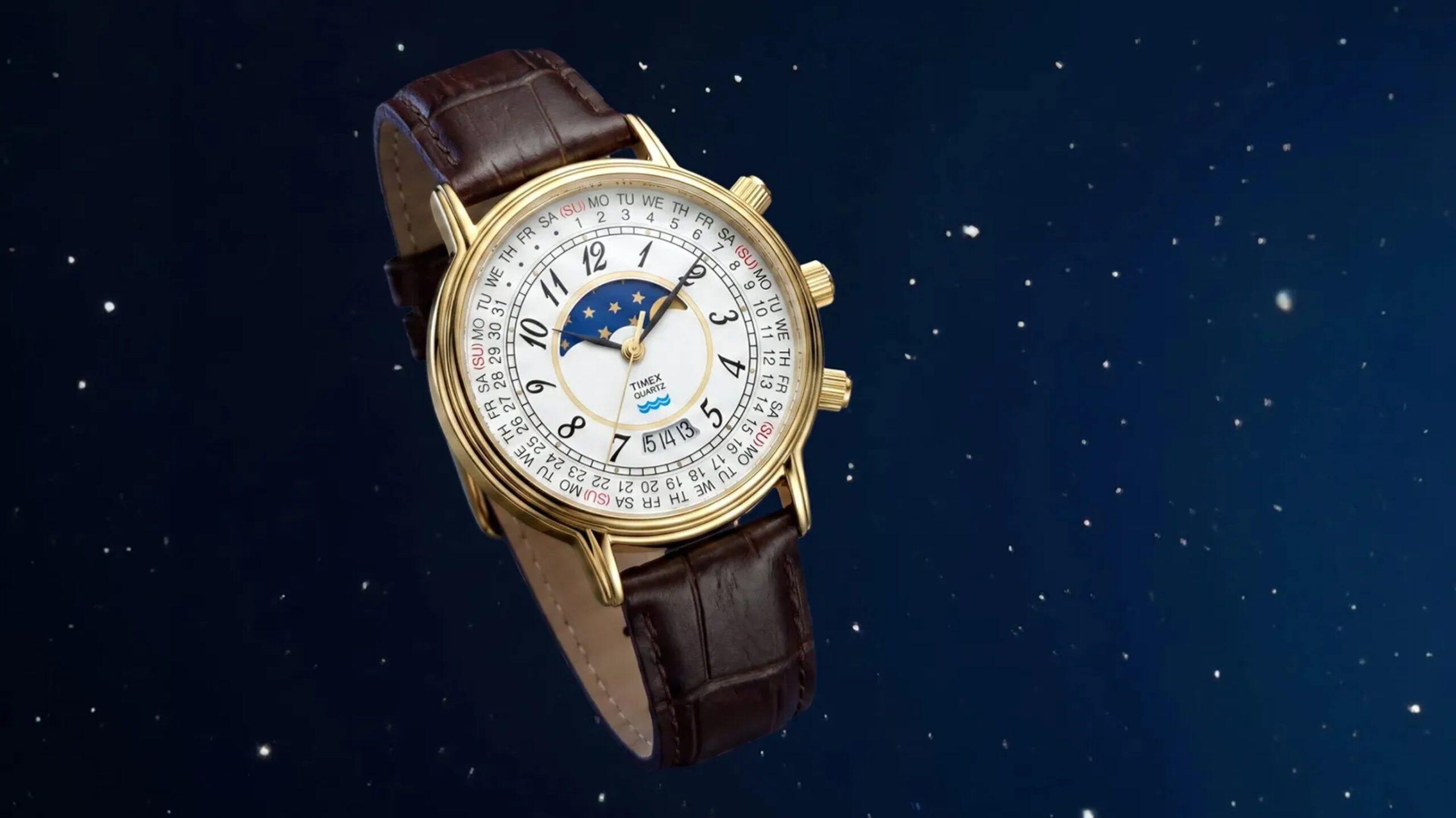 Reedición del Timex 1990 con fase lunar