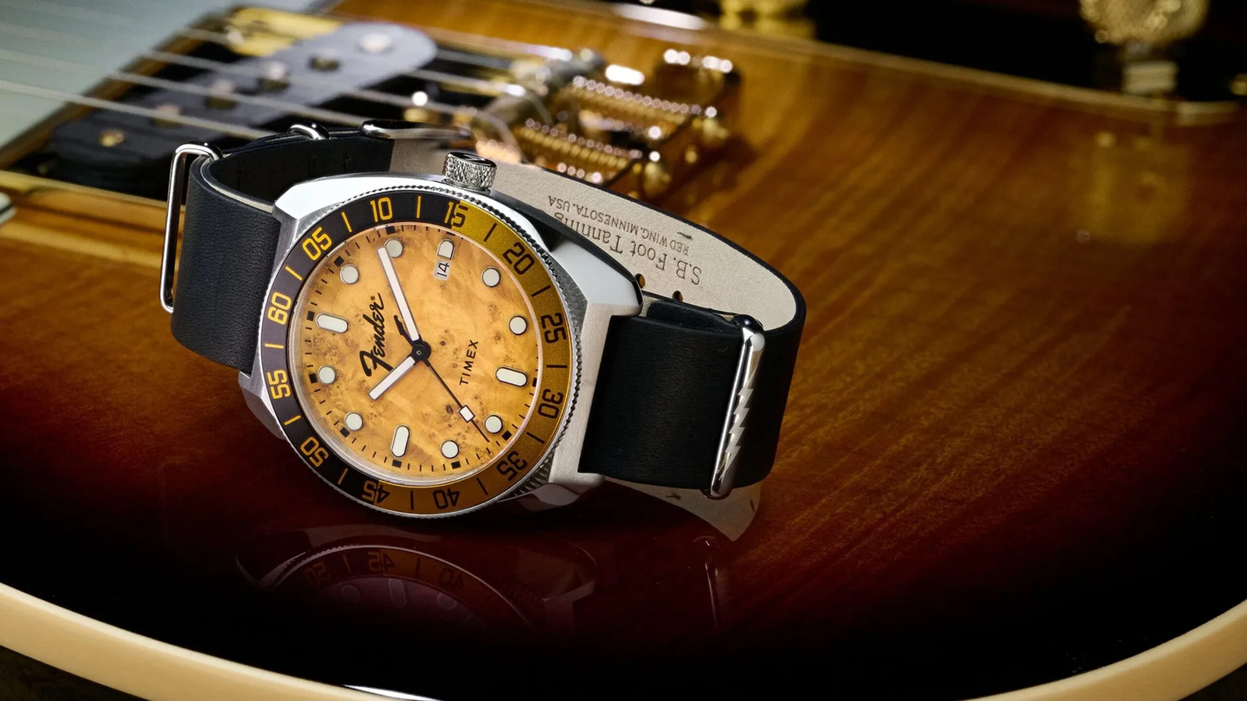Timex x Fender colección de relojes