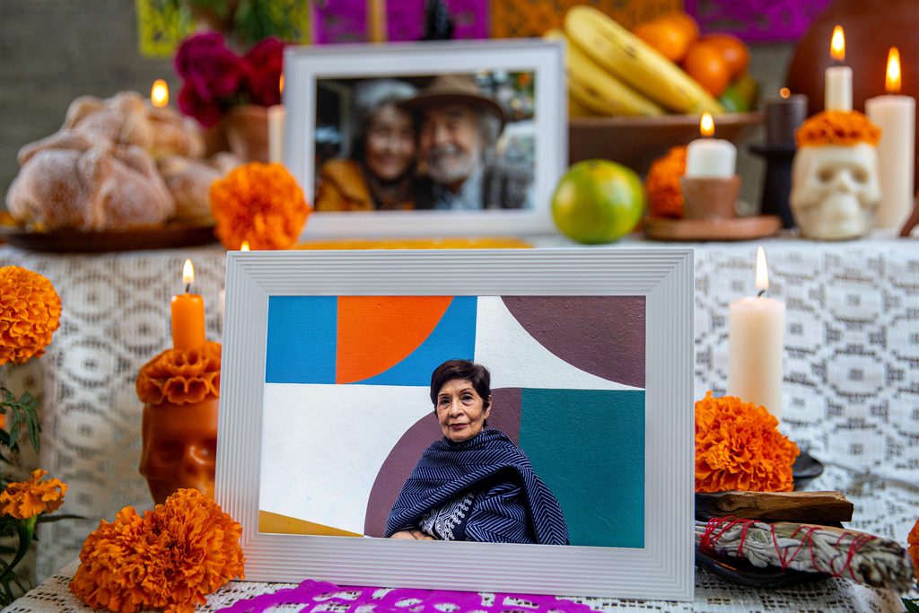Aura Frames Día de Muertos