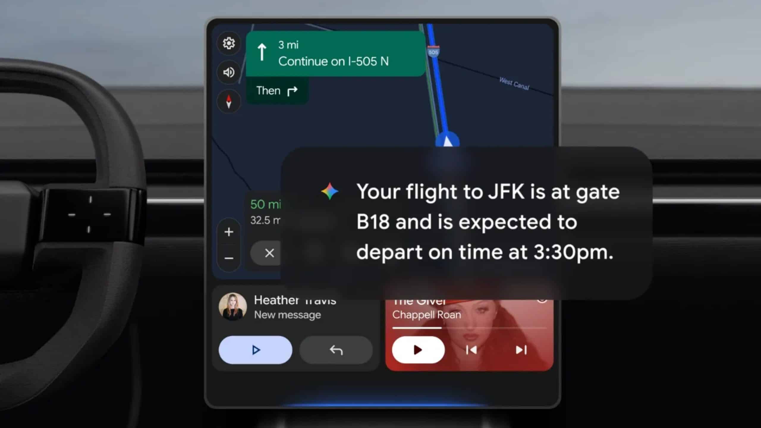 Android Auto actualización Personal Intelligence