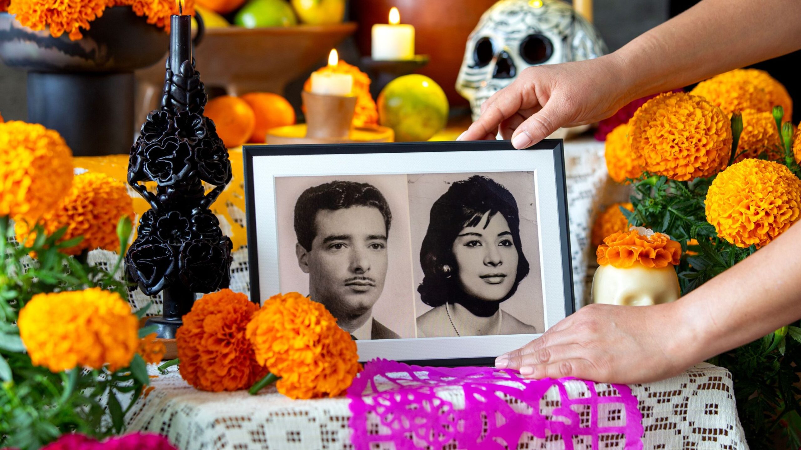 Aura Frames Día de Muertos