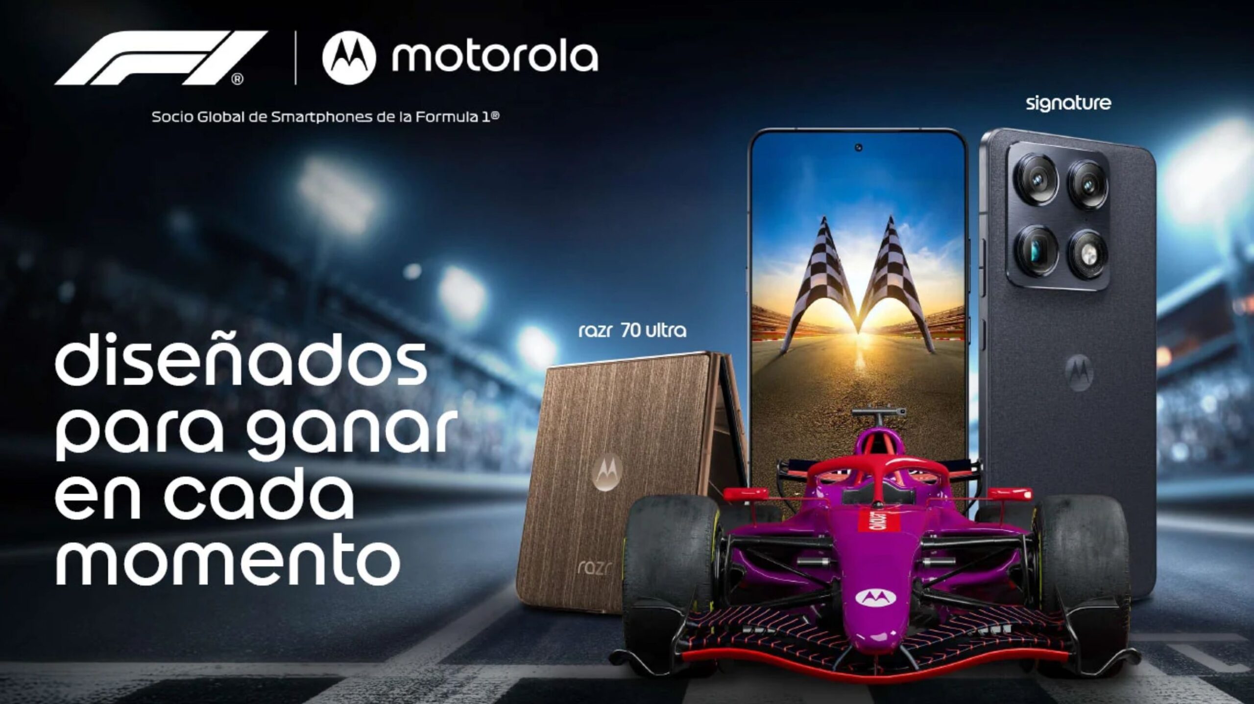 Motorola signature 27 en la Fórmula 1