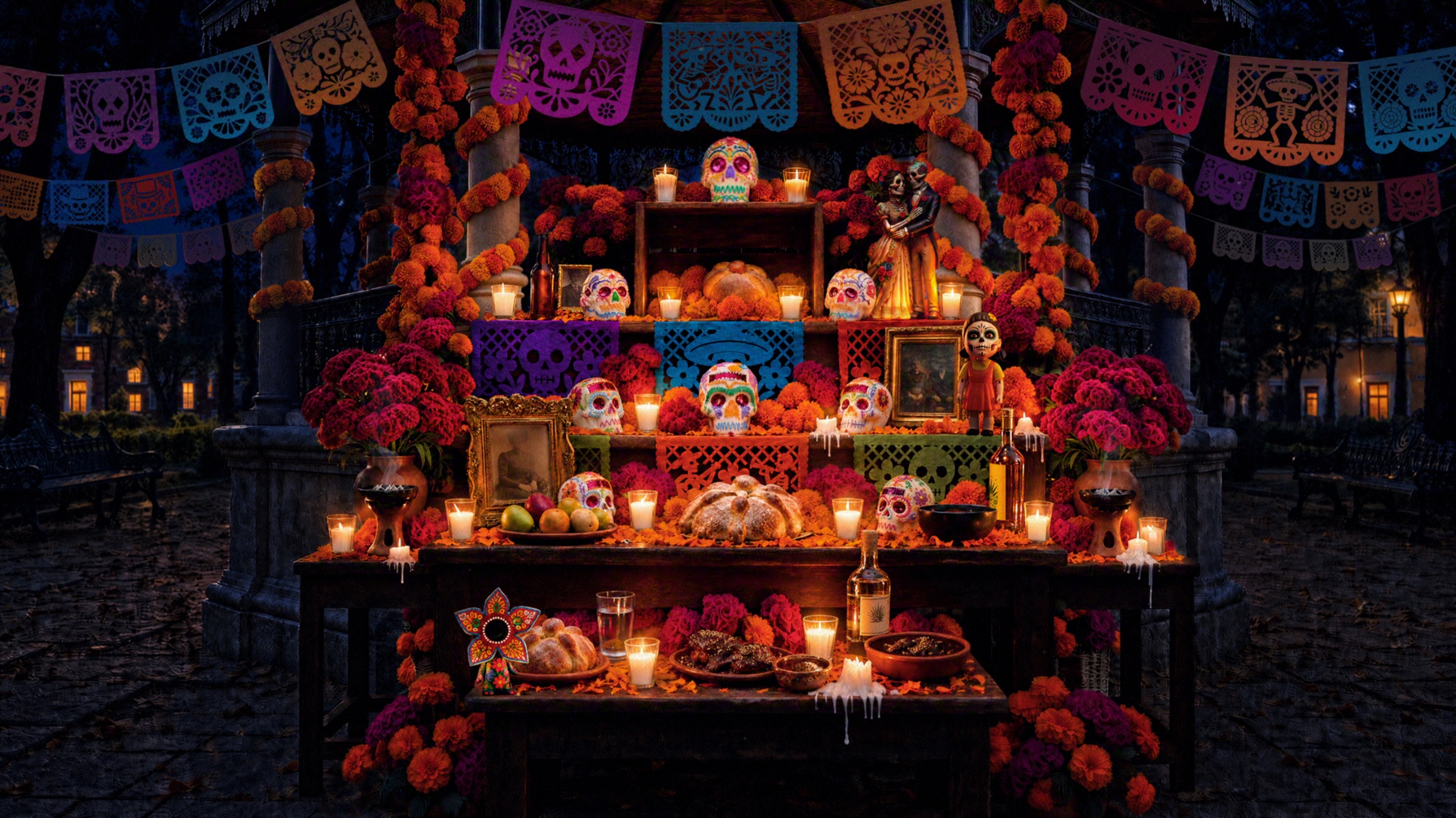 Netflix ofrenda digital Día de Muertos