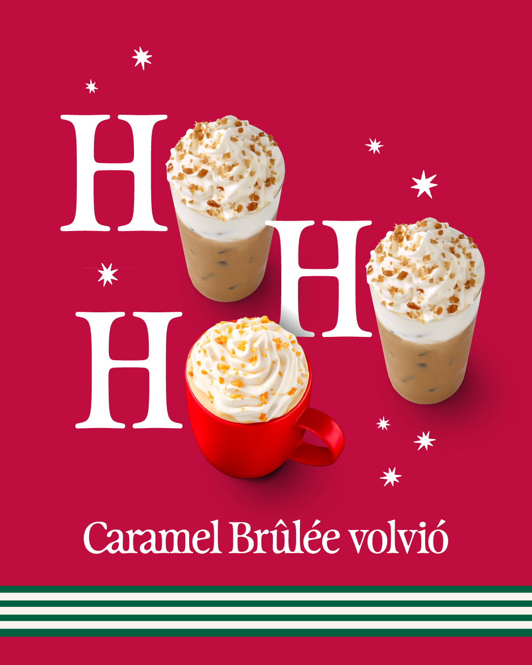 Starbucks México bebidas de Navidad