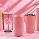 Starbucks vasos y accesorios reciclados