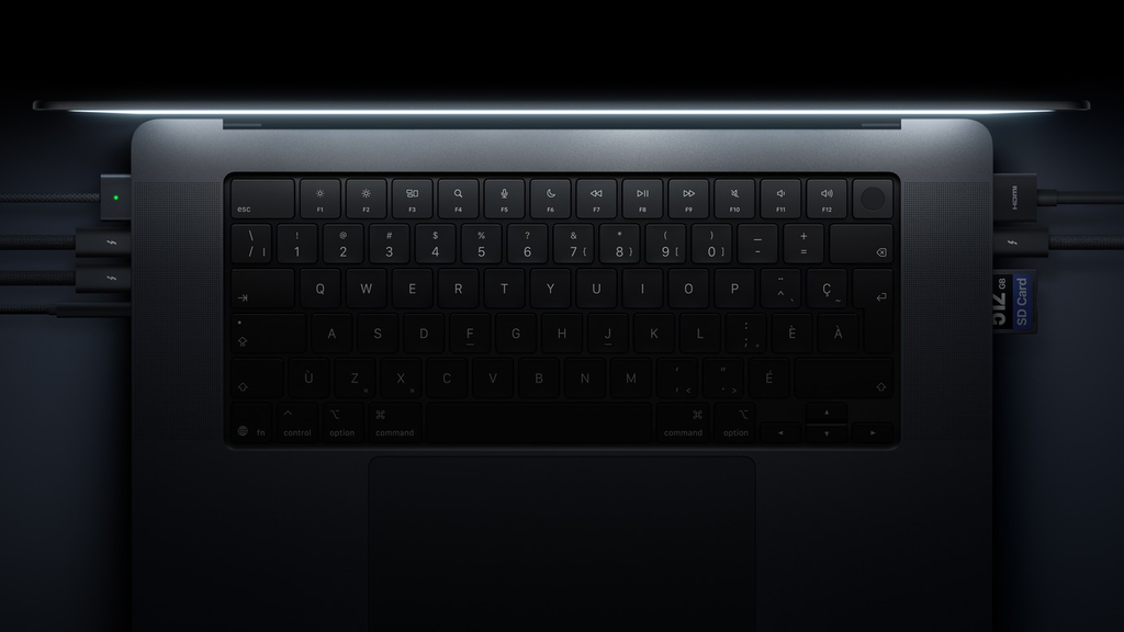 MacBook Pro con pantalla PROLED XDR